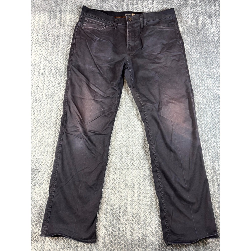 Dockers Straight Fit Jeans Mens 34x30 Black Denim Stretch 5 Pocket All Seasons